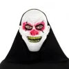 Máscara Plástico Payaso Tenebroso Tela