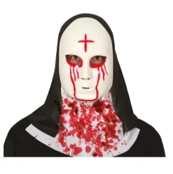 Máscara PVC Monja Satánica