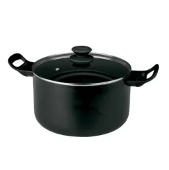 Olla Aluminio Alta con Tapa Luxe
