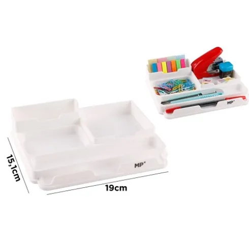 Organizador de Escritorio Blanco