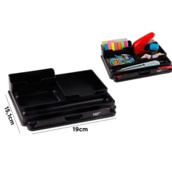 Organizador de Escritorio Negro