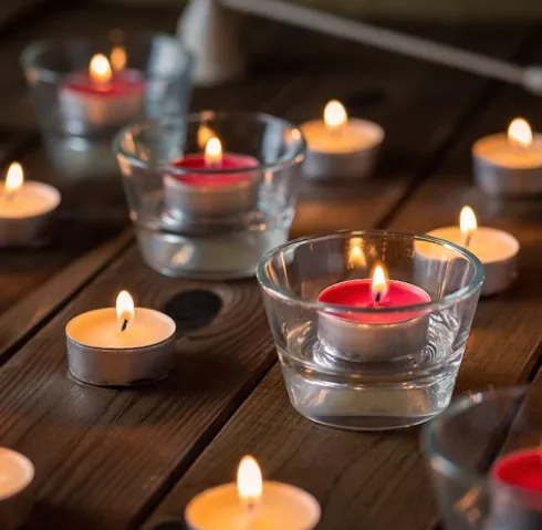 Pack 10 Tealights Perfumadas Lavanda