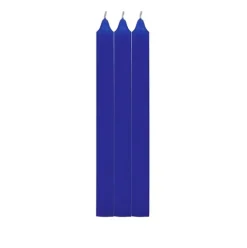 Pack 3 Velas Cirio Azul