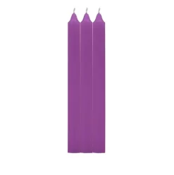 Pack 3 Velas Cirio Lila