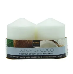 Pack 2 Velas Tacos Perfumada Coco