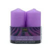 Pack 2 Velas Tacos Perfumada Lavanda