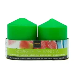Pack 2 Velas Tacos Perfumada Sandía