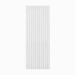 Pajita Plástico PP Reutilizable Transparente 20cm 20uds