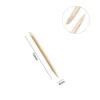 Palito De Madera Para Belleza 75mm 100pcs
