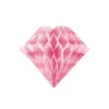Panal Papel Diamante Rosa