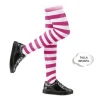 Panty Inf Rayas Blanco/Fucsia