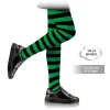 Panty Inf Rayas Negro/Verde