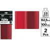 Papel Celofán 62,5X100CM Rojo