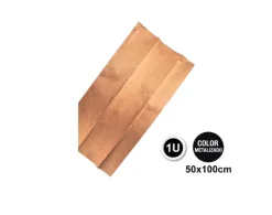 Papel Crespón 50X100CM Metalizado Oro
