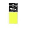 Papel Fluorescente 50X66CM 5U Amarillo