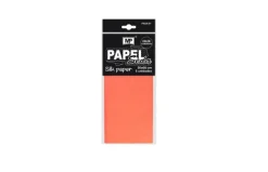 Papel Fluorescente 50X66CM 5U Naranja