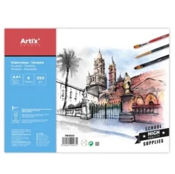 Papel Témpera A4+ 6Hojas