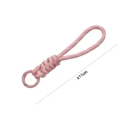 Paracord Llavero Rosa 5x110mm