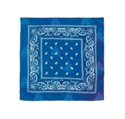 Pañuelo Paisley Azul Oscuro