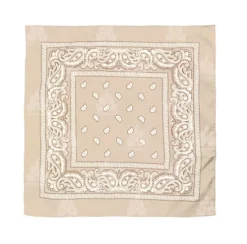 Pañuelo Paisley Beige