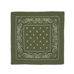 Pañuelo Paisley Oliva