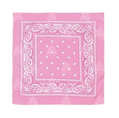 Pañuelo Paisley Rosa