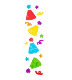 Pegatina De Gel 15*50 Cumple