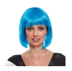 Peluca Bob Turquesa