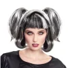 Peluca Bruja Negra/Blanca