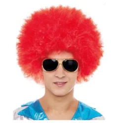 Peluca Extra Afro Rojo