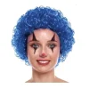 Peluca Payaso Azul Oscuro 70G