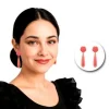 Pendientes De Flamenca Lágrima Coral