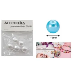 Perlas Imitación Blanco 16MM