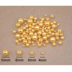 Perlas Imitación Oro 4-10MM