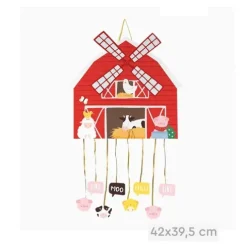 Piñata Plegable Granja