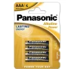 Pilas Alcalinas Panasonic AAA 4U