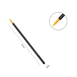 Pincel Negro Delineador 6PCS