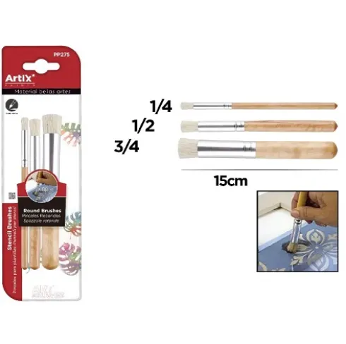 Pincel Para Plantillas 3u