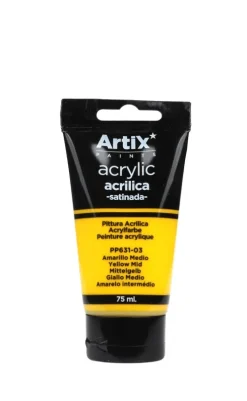 Pintura Acrílica 75ml Amarillo