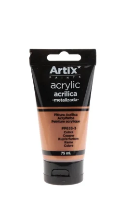 Pintura Acrílica 75ml Cobre Metalizado