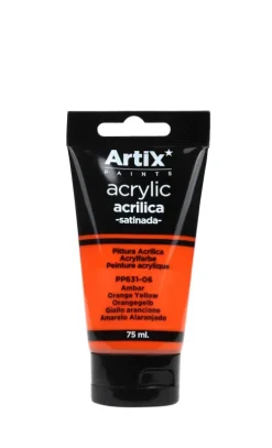 Pintura Acrílica 75ml Naranja Ámbar