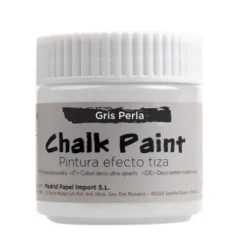 Pintura Efecto Tiza 100ml Gris Perla