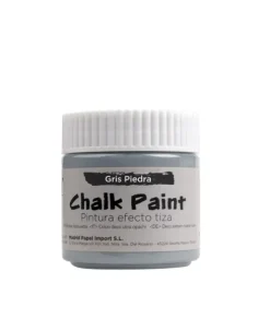 Pintura Efecto Tiza 100ml Gris Piedra