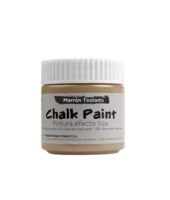 Pintura Efecto Tiza 100ml Marrón Tostado