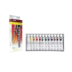 Pintura Óleo 12ML 12 Tubos