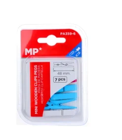 Pinzas Madera Color 48MM