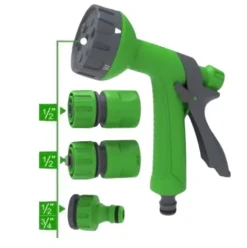 Pistola de Agua Pulverizadora Ajustable 6 Funciones