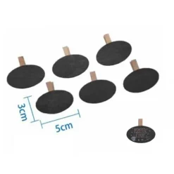 Pizarra Con Pinza 3X5CM 6PCS