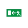 Placa De Salida PVC 32X16CM/0.6MM