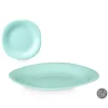 Plato Cuadrado Opal Verde 21,5cm